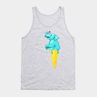 ice cream elephant Tank Top